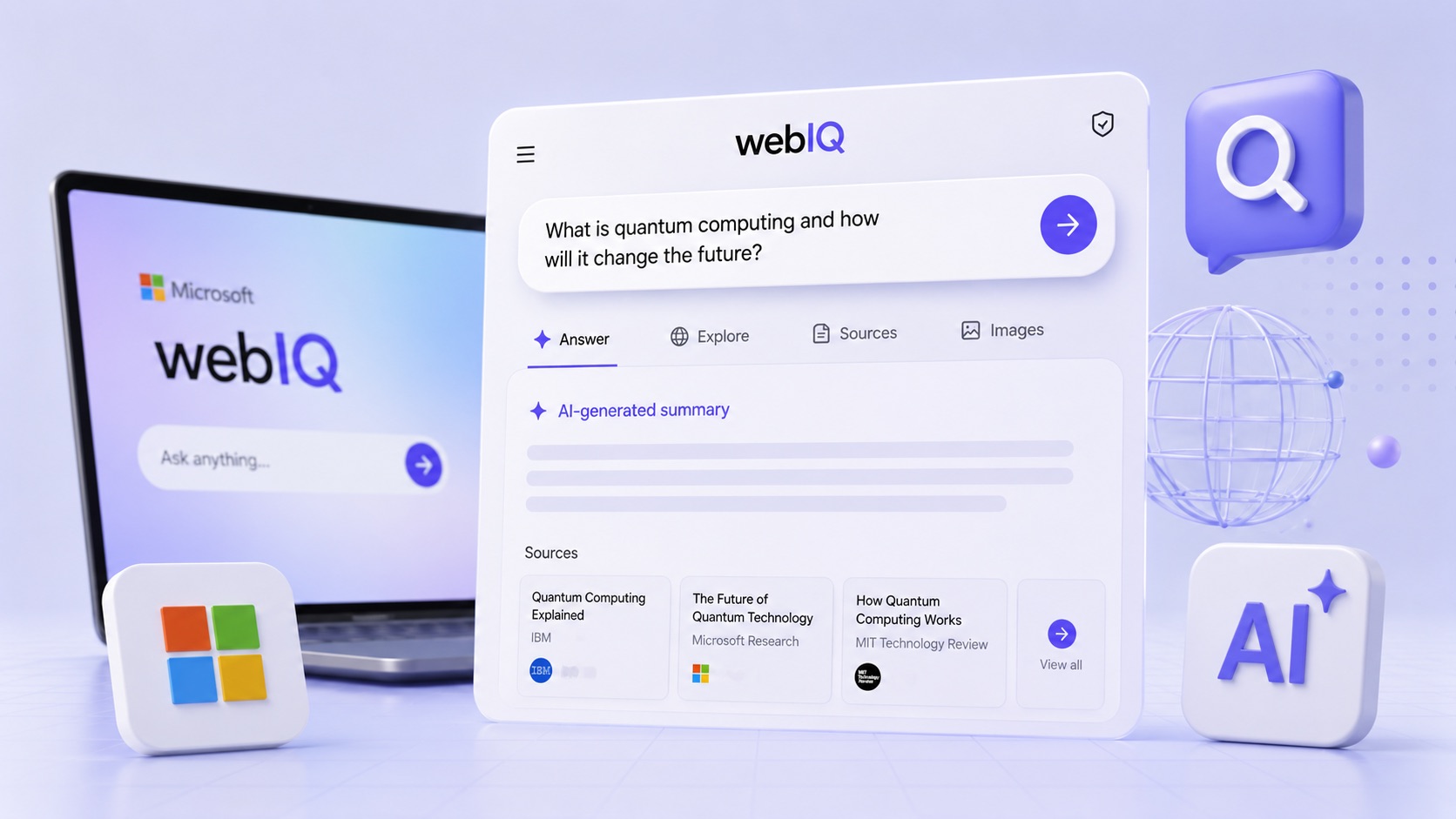 Microsoft Web IQ: la batalla por la búsqueda que nadie está viendo